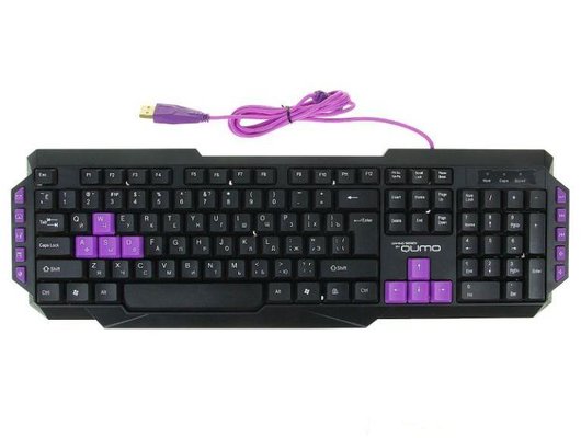 Клавиатура проводная игровая Qumo Desert Eagle Pro